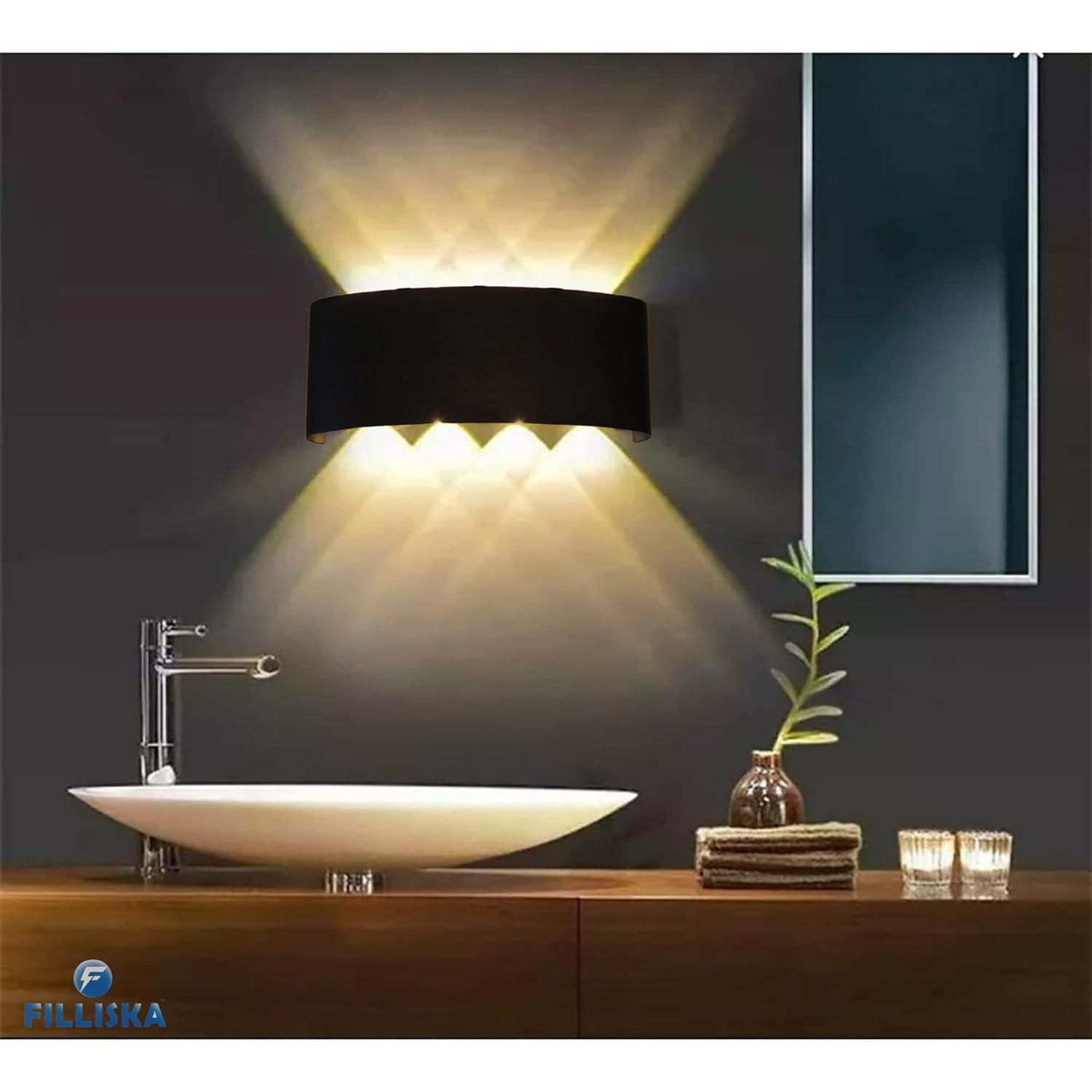 %led light manufacturers% CETUS RECTANGULAR WALL LIGHT